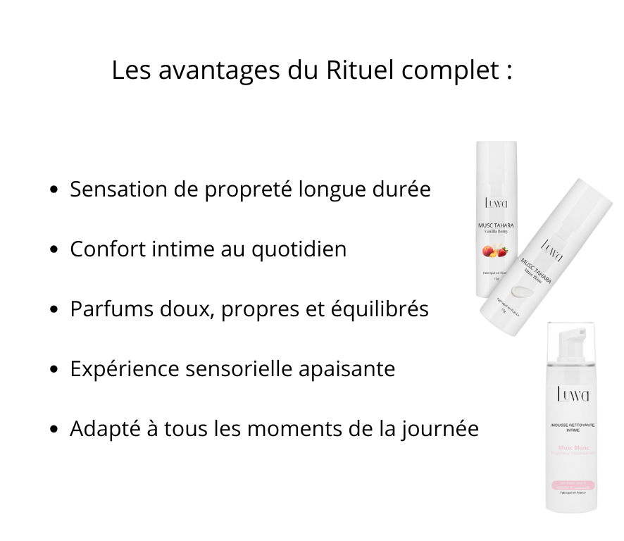 Rituel intime fraicheur